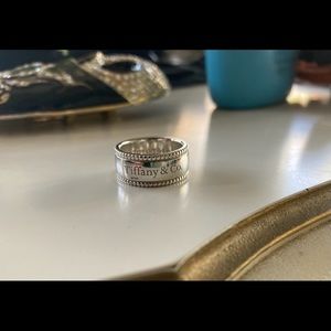 Authentic Tiffany & Co. Sterling Silver ring